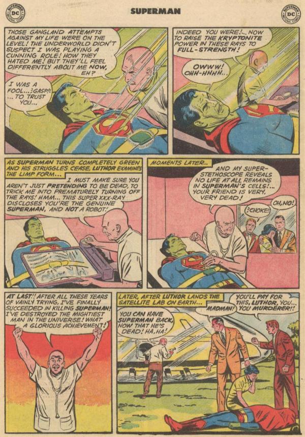 Luthor Kills Superman